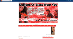 Desktop Screenshot of designsofstarsfromyou.blogspot.com