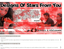 Tablet Screenshot of designsofstarsfromyou.blogspot.com