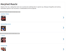 Tablet Screenshot of morphedmuscle.blogspot.com