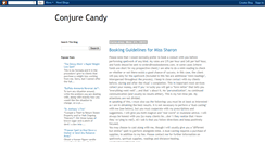 Desktop Screenshot of conjurecandy.blogspot.com
