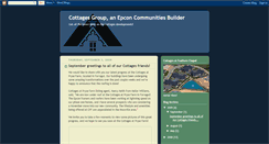 Desktop Screenshot of cottagesgroup.blogspot.com