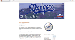 Desktop Screenshot of isbldodgers.blogspot.com