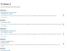 Tablet Screenshot of 2cielos2.blogspot.com
