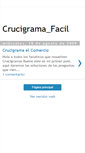 Mobile Screenshot of crucigramafacil.blogspot.com