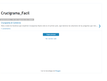Tablet Screenshot of crucigramafacil.blogspot.com