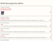 Tablet Screenshot of bedrikarayagmurlar-siir.blogspot.com