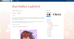 Desktop Screenshot of bathin-ladybird.blogspot.com