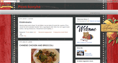 Desktop Screenshot of piros-konyha.blogspot.com