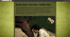 Desktop Screenshot of davidruss-naturalhorseway.blogspot.com