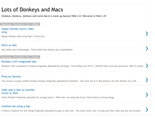 Tablet Screenshot of lotsofdonkeys.blogspot.com