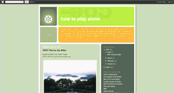 Desktop Screenshot of howtoplayalone.blogspot.com