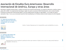 Tablet Screenshot of economiaydesarrollointernacional.blogspot.com