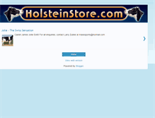 Tablet Screenshot of holsteinstore.blogspot.com