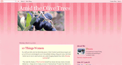 Desktop Screenshot of amid-the-olive-trees.blogspot.com