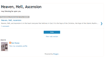 Tablet Screenshot of heavenhellascension.blogspot.com