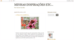 Desktop Screenshot of minhasinspiracoes.blogspot.com