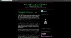 Desktop Screenshot of buildingcompassionaterelationships.blogspot.com