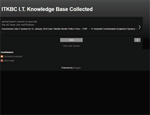 Tablet Screenshot of itkbc.blogspot.com