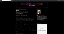 Desktop Screenshot of dionneb.blogspot.com