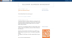 Desktop Screenshot of ellisonhawkerbookshop.blogspot.com