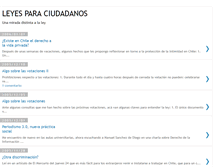 Tablet Screenshot of leyesciudadanas.blogspot.com