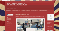 Desktop Screenshot of joanedfisica.blogspot.com