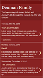 Mobile Screenshot of deumanfamily.blogspot.com