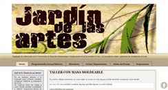 Desktop Screenshot of jardindelasartes.blogspot.com