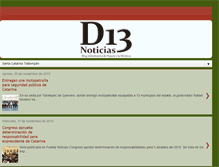 Tablet Screenshot of d13noticiassantacatarina.blogspot.com