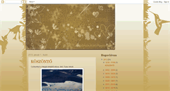 Desktop Screenshot of csikimama-gyongyei.blogspot.com