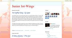 Desktop Screenshot of juniorjottings.blogspot.com