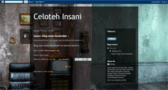 Desktop Screenshot of celotehinsani.blogspot.com