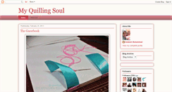 Desktop Screenshot of myquillingsoul.blogspot.com