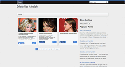 Desktop Screenshot of celebritieshairs.blogspot.com