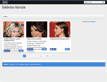 Tablet Screenshot of celebritieshairs.blogspot.com