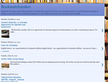 Tablet Screenshot of bookmatchmaker.blogspot.com