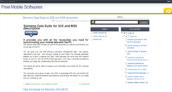 Desktop Screenshot of mobile-software-free.blogspot.com
