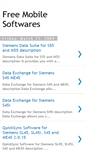 Mobile Screenshot of mobile-software-free.blogspot.com