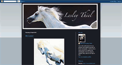 Desktop Screenshot of lesleythiel.blogspot.com