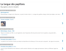 Tablet Screenshot of lalanguedespapillons.blogspot.com