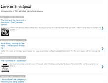 Tablet Screenshot of loveorsmallpox.blogspot.com