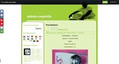 Desktop Screenshot of musicaesquisita.blogspot.com