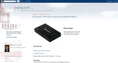 Desktop Screenshot of analogtech.blogspot.com