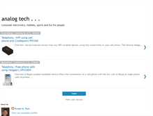 Tablet Screenshot of analogtech.blogspot.com