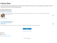 Tablet Screenshot of celinedion-blog.blogspot.com