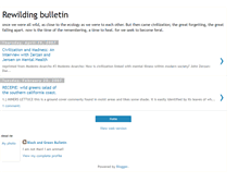 Tablet Screenshot of blackandgreenbulletinofrewilding.blogspot.com