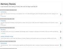 Tablet Screenshot of memorystones.blogspot.com