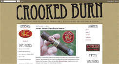 Desktop Screenshot of crookedburn.blogspot.com