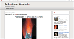 Desktop Screenshot of carloslopezcasanello.blogspot.com