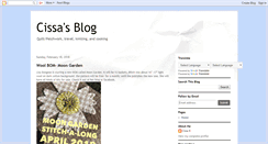 Desktop Screenshot of cissasblog.blogspot.com